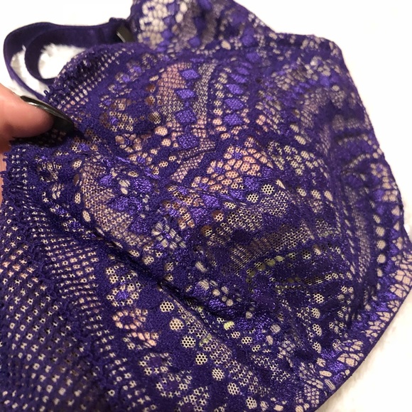 ✨FINAL PRICE✨NWT Victoria’s Secret purple lacy bra - Picture 3 of 6